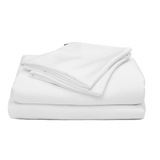Cloud - bundles | Signature Sateen Sheet Set Made with 100% Organic Bamboo #Color_cloud