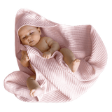 Rose - Bundle | Hooded Waffle Towel Made With 100% Organic Bamboo #Color_rose
