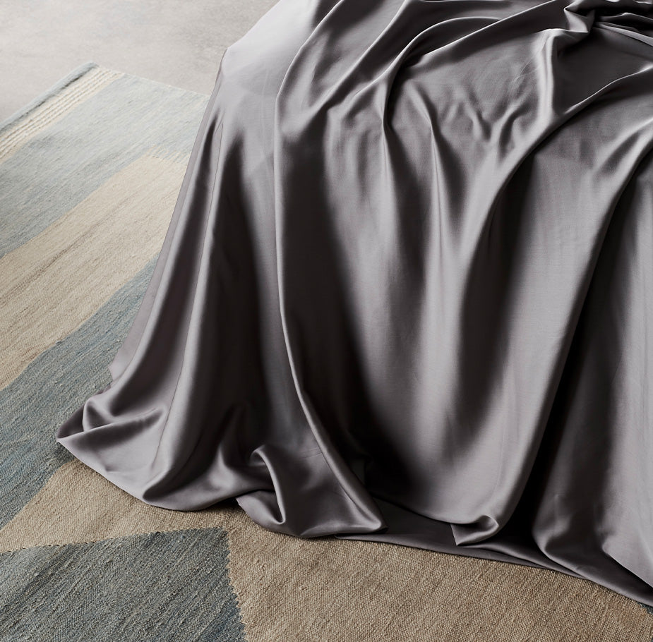Fog | Flat Sheet made of bamboo #Color_fog