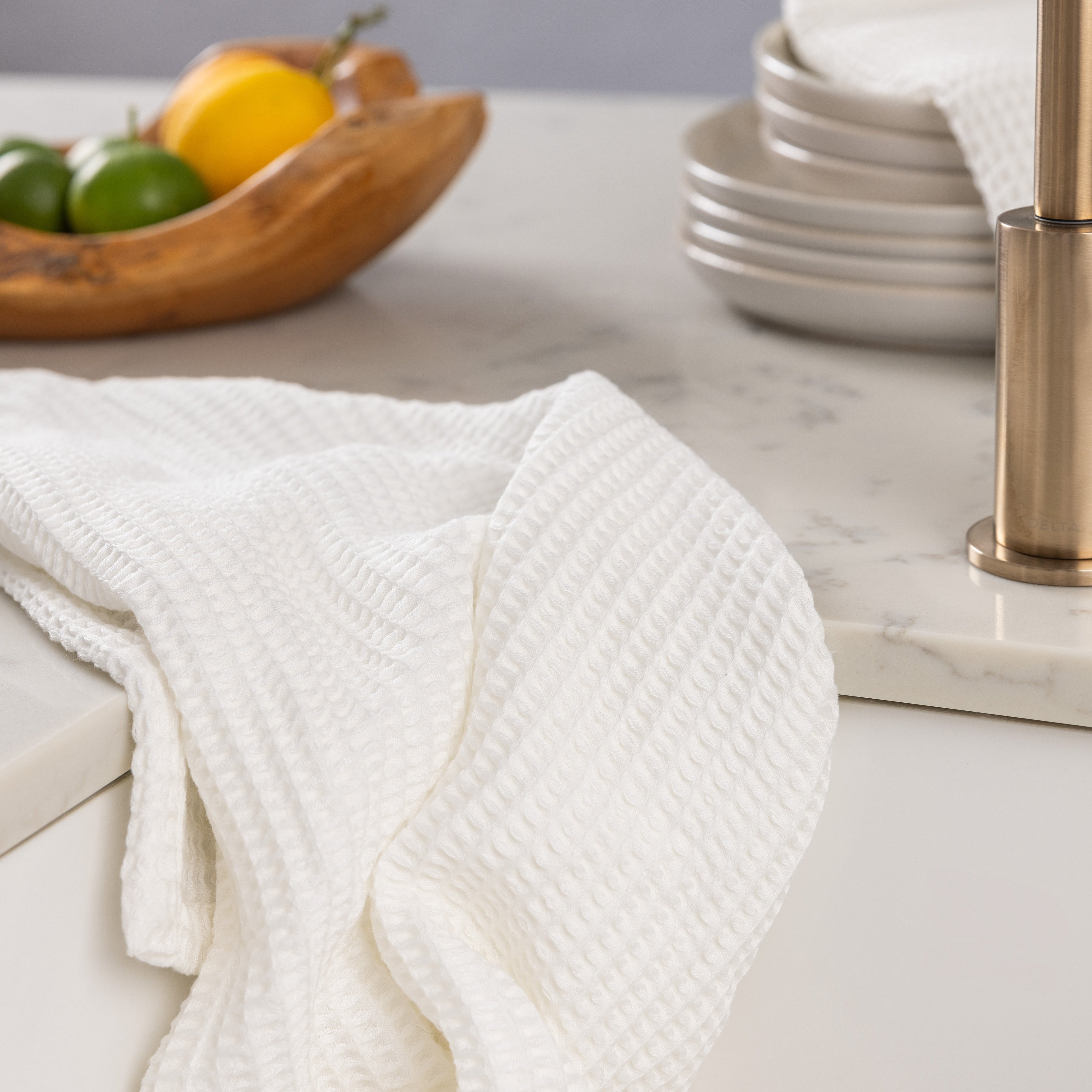 Blissful Bamboo Waffle Dish Towels