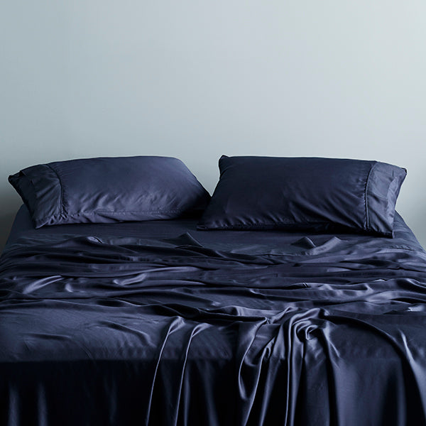 Ocean  | Signature Sateen Pillowcase Set Made With 100% Organic Bamboo #Color_ocean