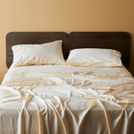 Butter | Signature Sateen Pillowcase Set Made With 100% Organic Bamboo #Color_butter