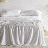 Cloud | Flat Sheet made of bamboo #Color_cloud