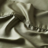 Moss | Signature Sateen Sheet Set Made With 100% Organic Bamboo #Color_moss