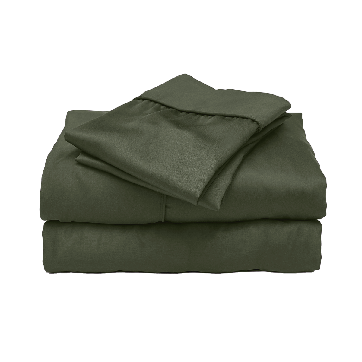 Moss - bundles | Signature Sateen Sheet Set Made with 100% Organic Bamboo #Color_moss