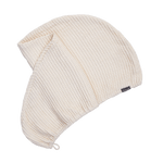 Natural - Bundles | Waffle Hair Towel Made With 100% Organic Bamboo #Color_natural