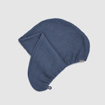 River | Waffle Hair Towel Made With 100% Organic Bamboo #Color_river