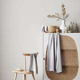 Moon | Bamboo Waffle Towels Bath Made With 100% Bamboo #Color_moon