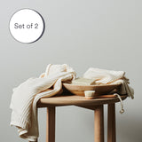 Natural | Bamboo Waffle Towels Bath Made With 100% Bamboo #Color_natural