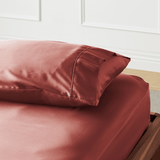 Canyon | Signature Sateen Fitted Sheet Made with 100% Organic Bamboo #Color_canyon