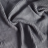 Slate | Waffle Bath Towel Set Made With 100% Organic Bamboo #Color_slate